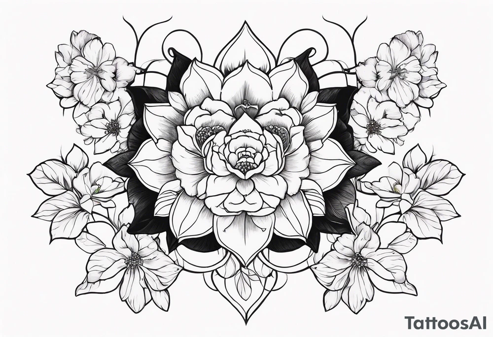 sakura tattoo idea