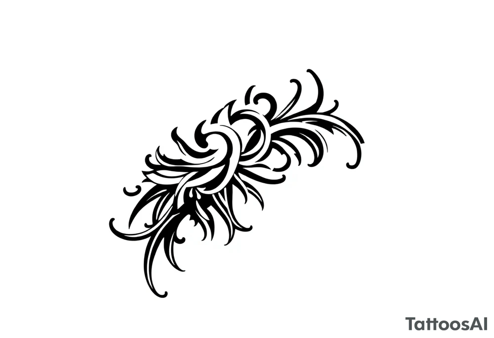 hip tattoo on the hip tattoo idea