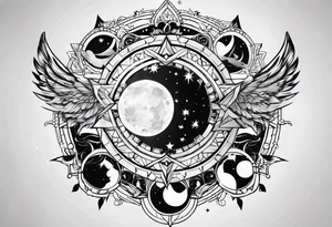 Astrology tattoo idea