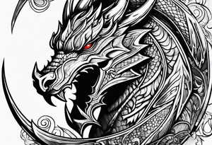 dragonborn tattoo idea