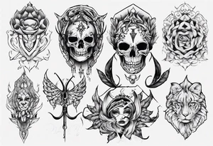 Dwayna tattoo idea