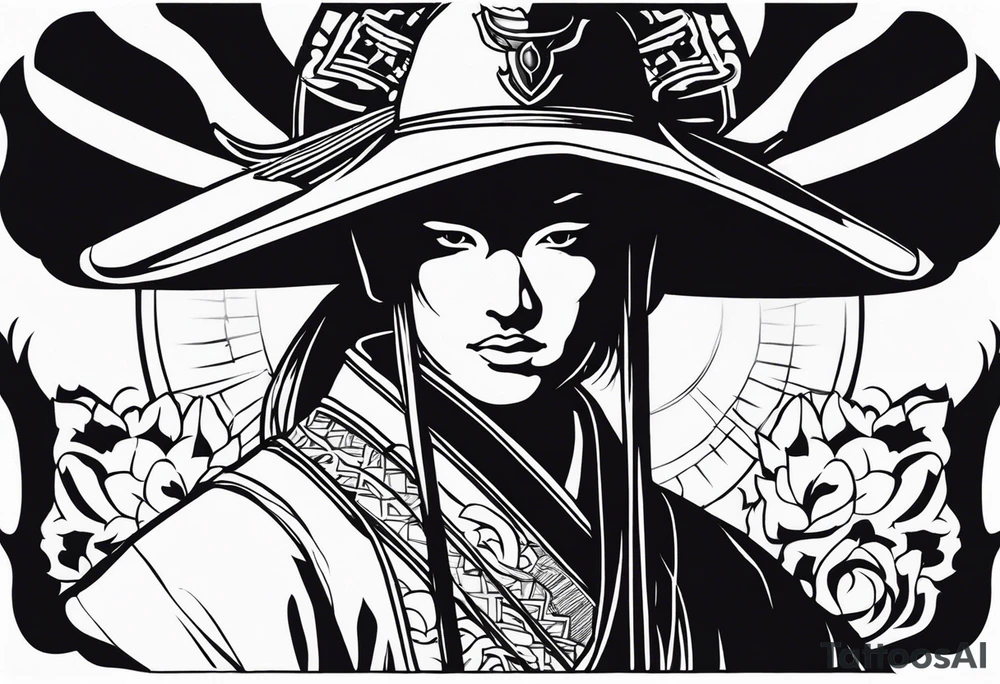 Nobushi stencil tattoo idea