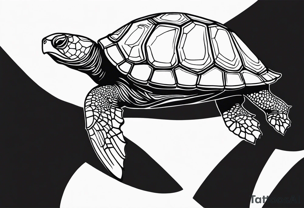 Turtle tattoo idea