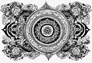 elements of nature
elements of engineering
OM symbol
Henna tattoo idea
