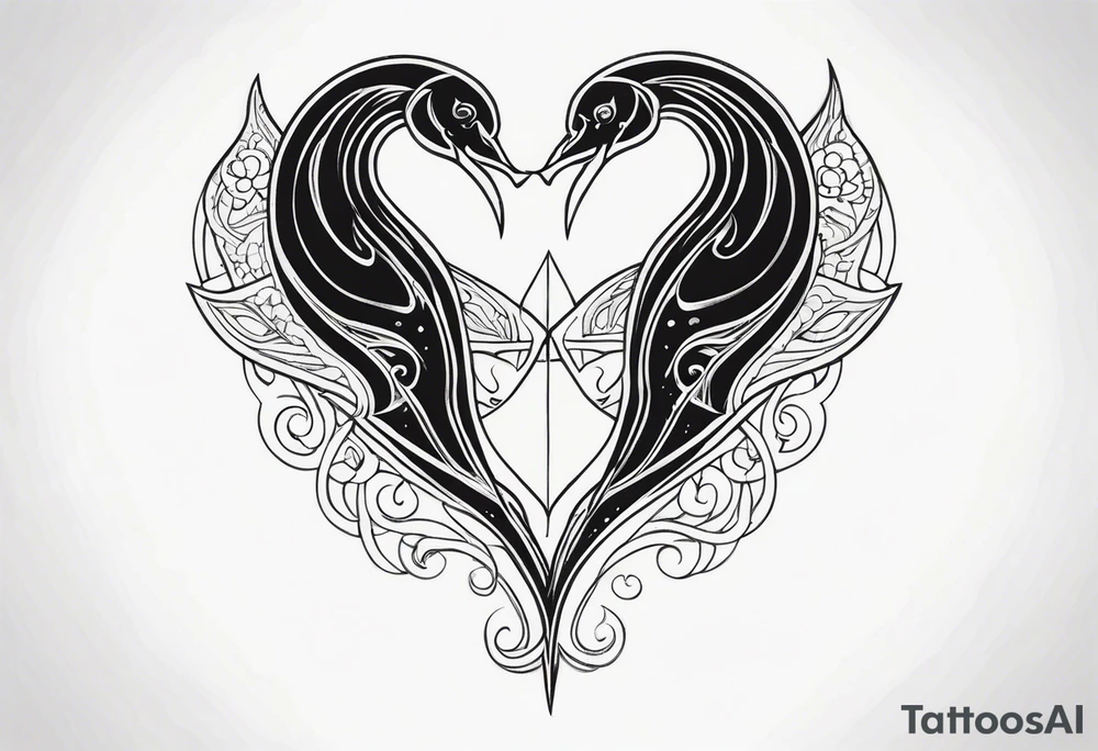 Posiden trident
Pisces tattoo idea