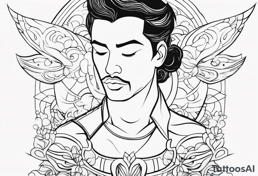 Angelo Magno, Aquário, Brasil tattoo idea