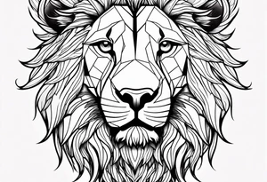 Greek Face tattoo idea