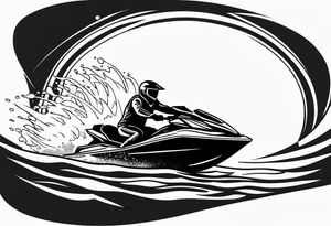 JET SKI tattoo idea