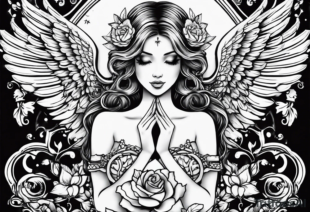 ""my sweet angel"" tattoo idea