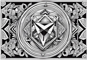 Traditional flash sheet tattoo idea