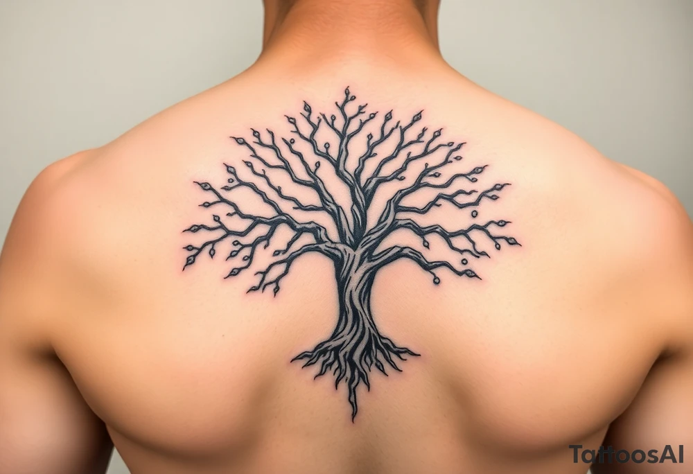 tree of life tattoo idea