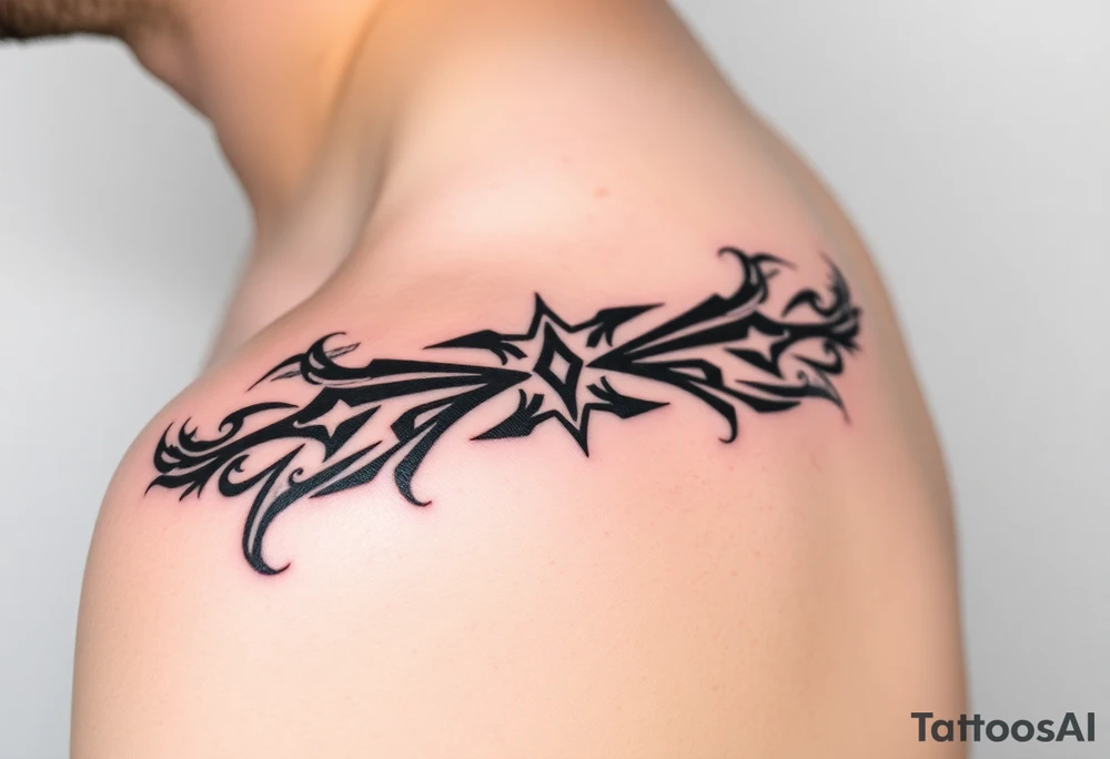 Show me some good tribal half sleeve tattoo idea