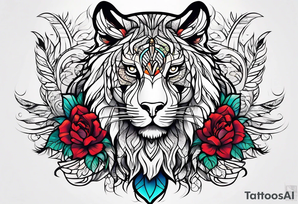 republic dominicana, animal tattoo idea