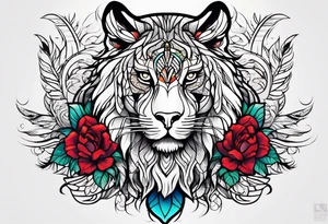 republic dominicana, animal tattoo idea