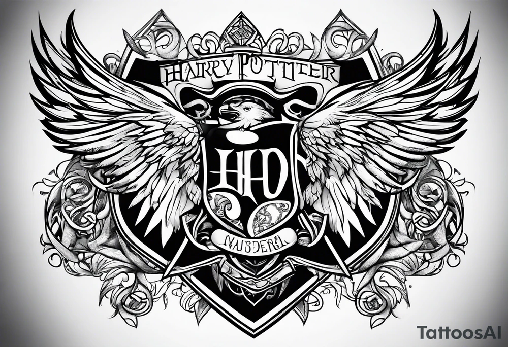 HARRY POTTER tattoo idea