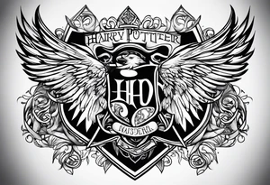 HARRY POTTER tattoo idea