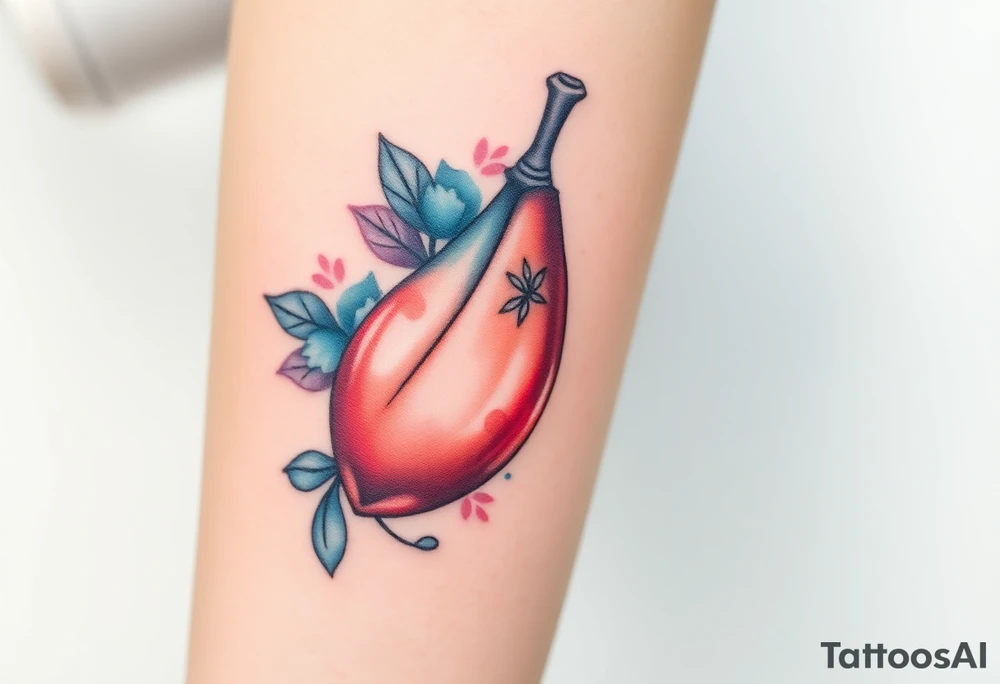 Giant penis tattoo idea
