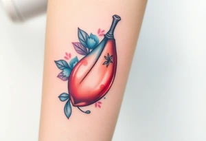 Giant penis tattoo idea