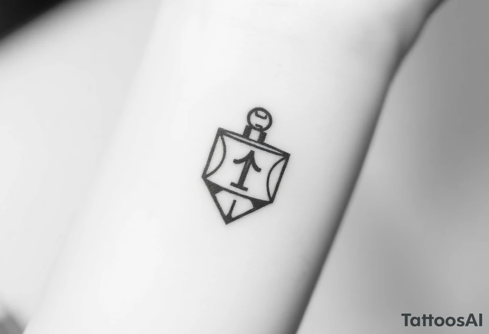Dreidel tattoo idea