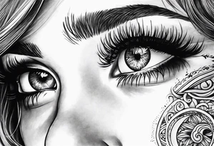 Eyes tattoo idea
