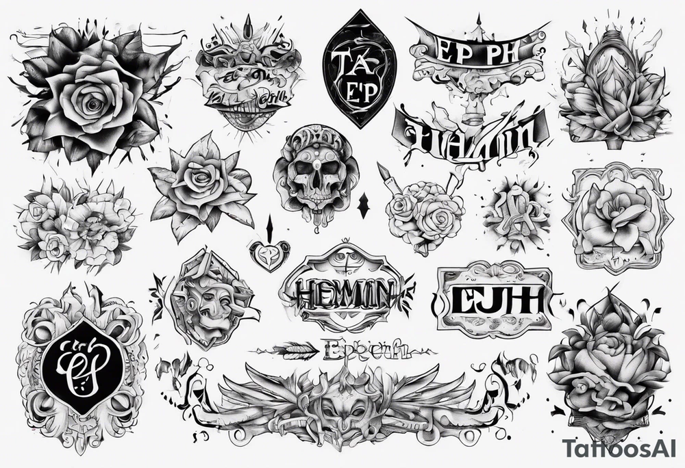 ta eph'hemin, ta ouk eph'hemin tattoo idea