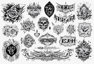 ta eph'hemin, ta ouk eph'hemin tattoo idea