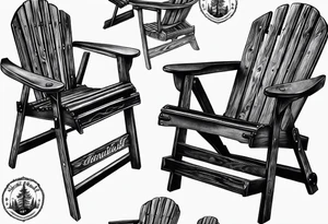 camp chairs
camp fire tattoo idea