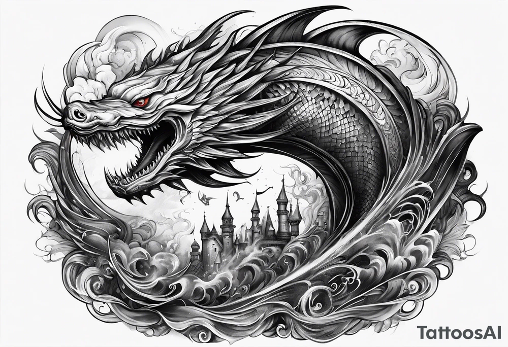Leviathan tattoo idea