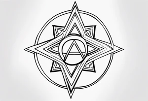 Atheist Theme tattoo idea