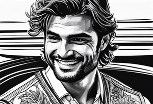 Carlos Sainz tattoo idea