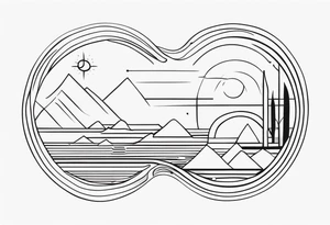 Abstract tattoo idea