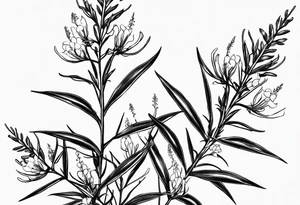 Fireweed this schematic tattoo idea