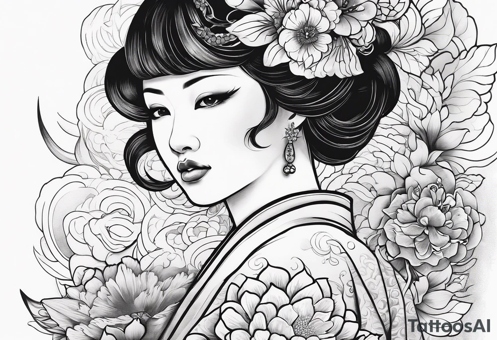 lady parts feminism tattoo idea