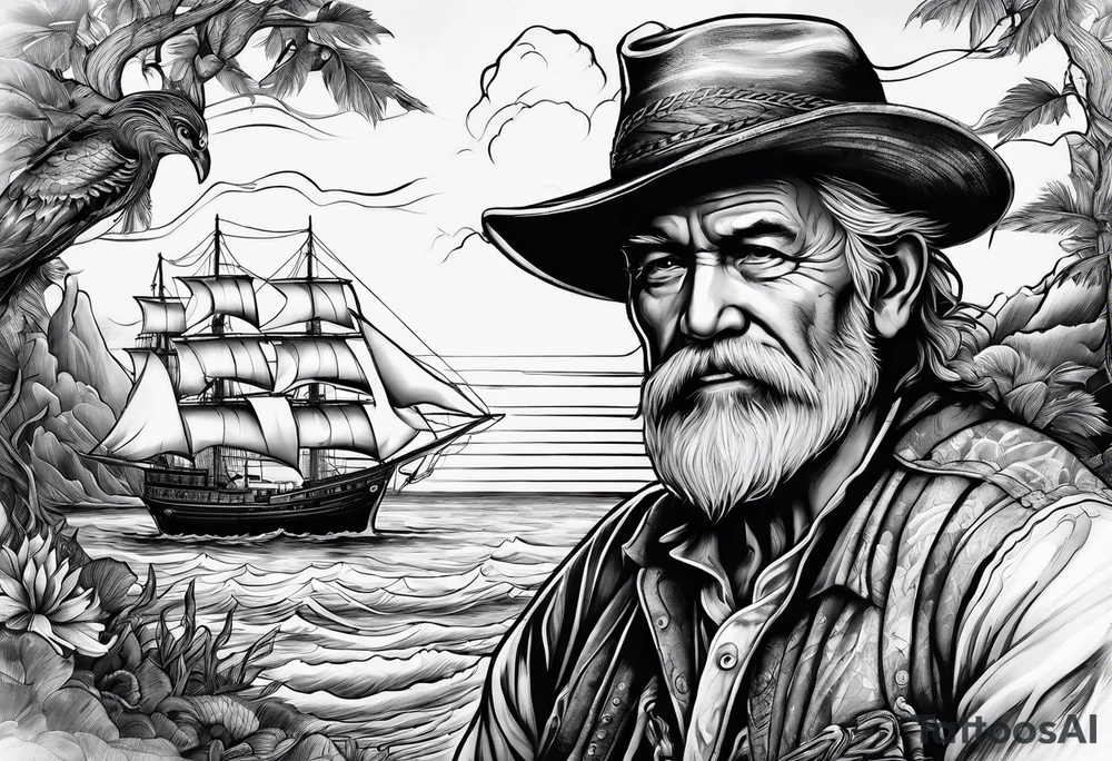 The Old Man and the Sea tattoo idea