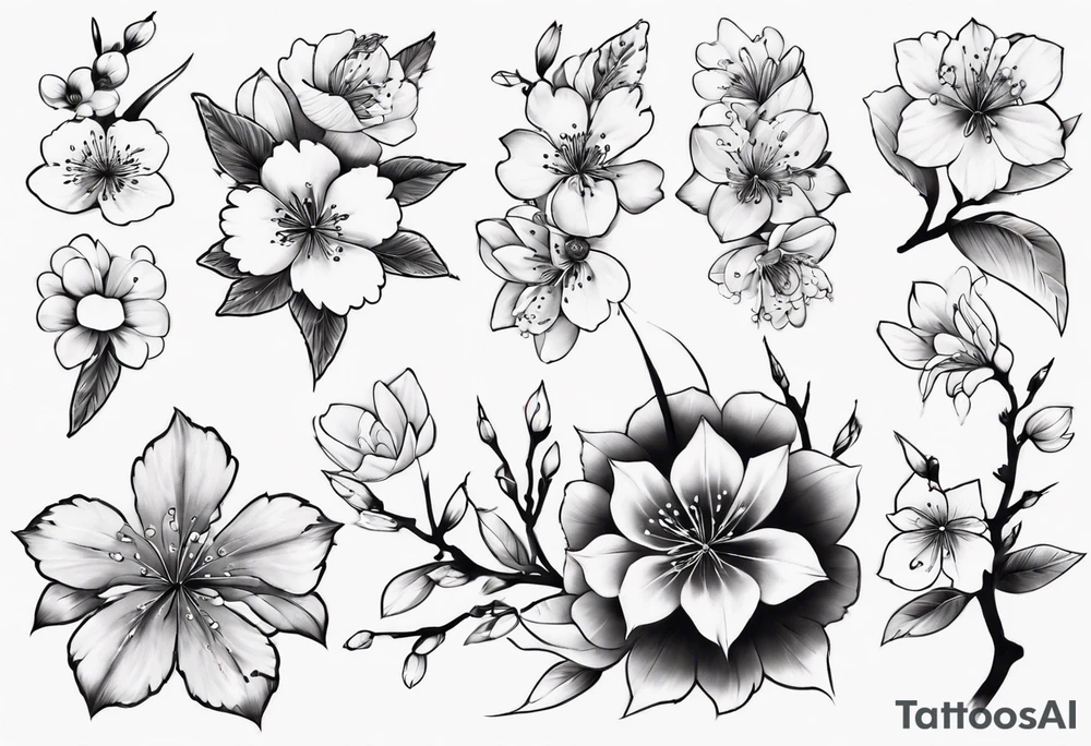 Sakura tattoo idea