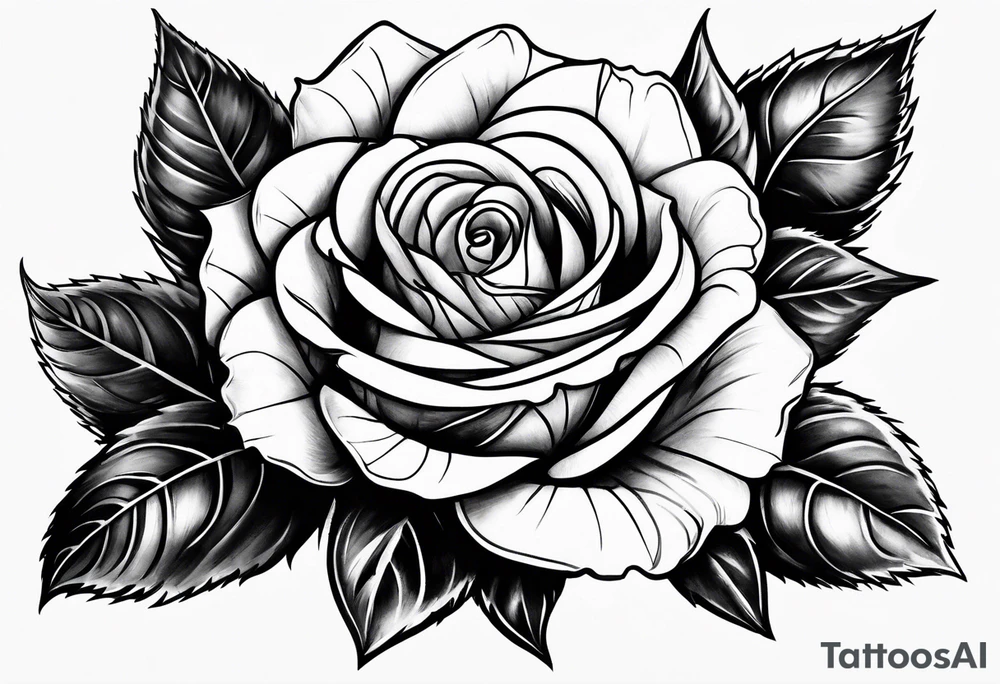 Rose tattoo design tattoo idea