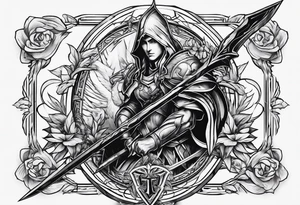 Spear of Longinus　EVA tattoo idea
