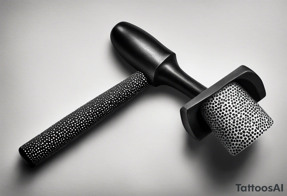 A simple hammer tattoo idea