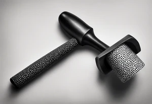 A simple hammer tattoo idea