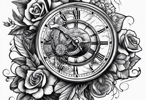 Time traveller tattoo idea