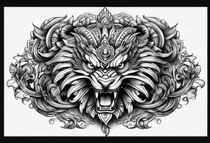 quetzalcoatl sleeve tattoo idea