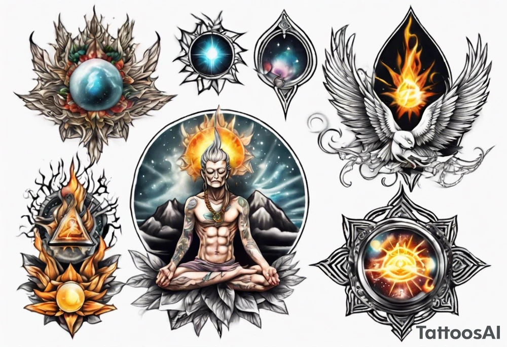 Enlightenment tattoo idea