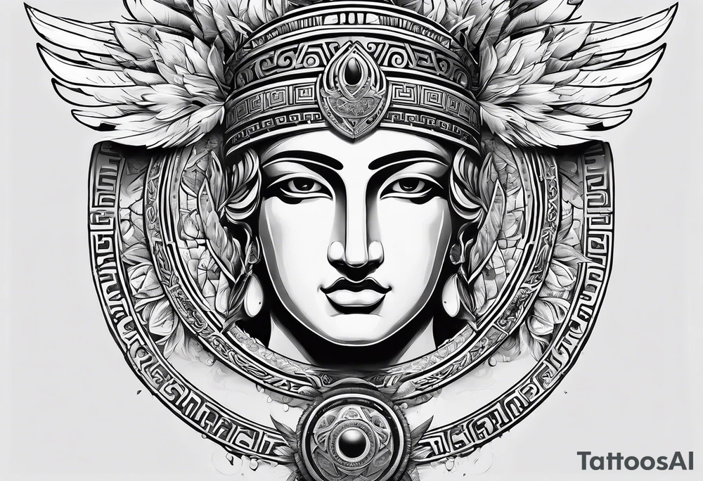 greek symbols tattoo idea