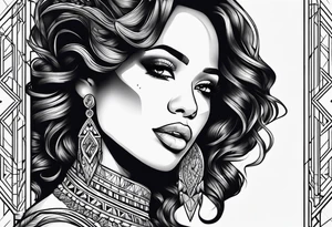 Kamala dumbass tattoo idea