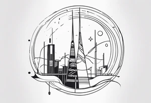 antenna tattoo idea