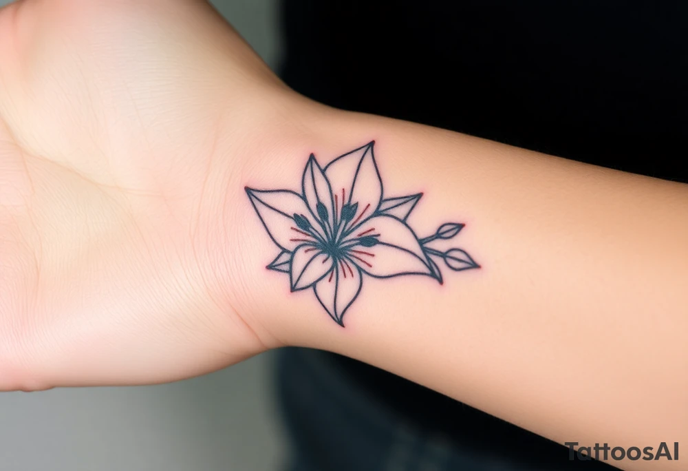 Lilly of the vally tattoo idea