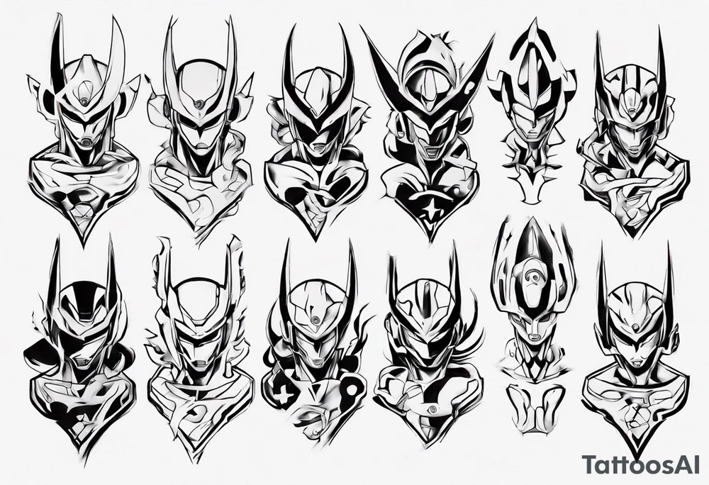 Tekkaman tattoo idea