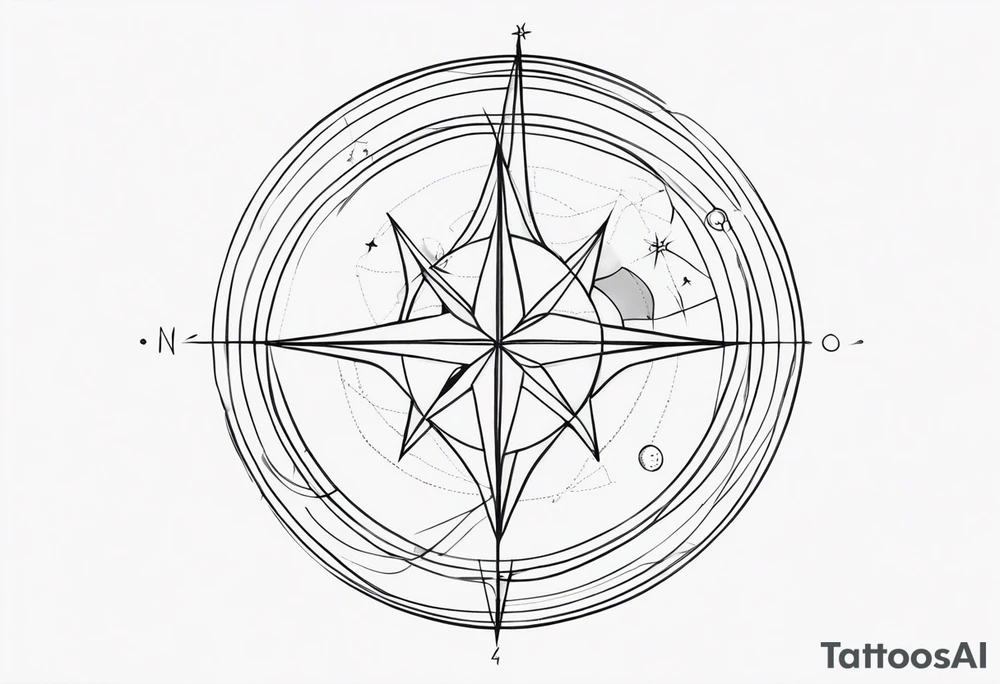 Coordinates tattoo idea