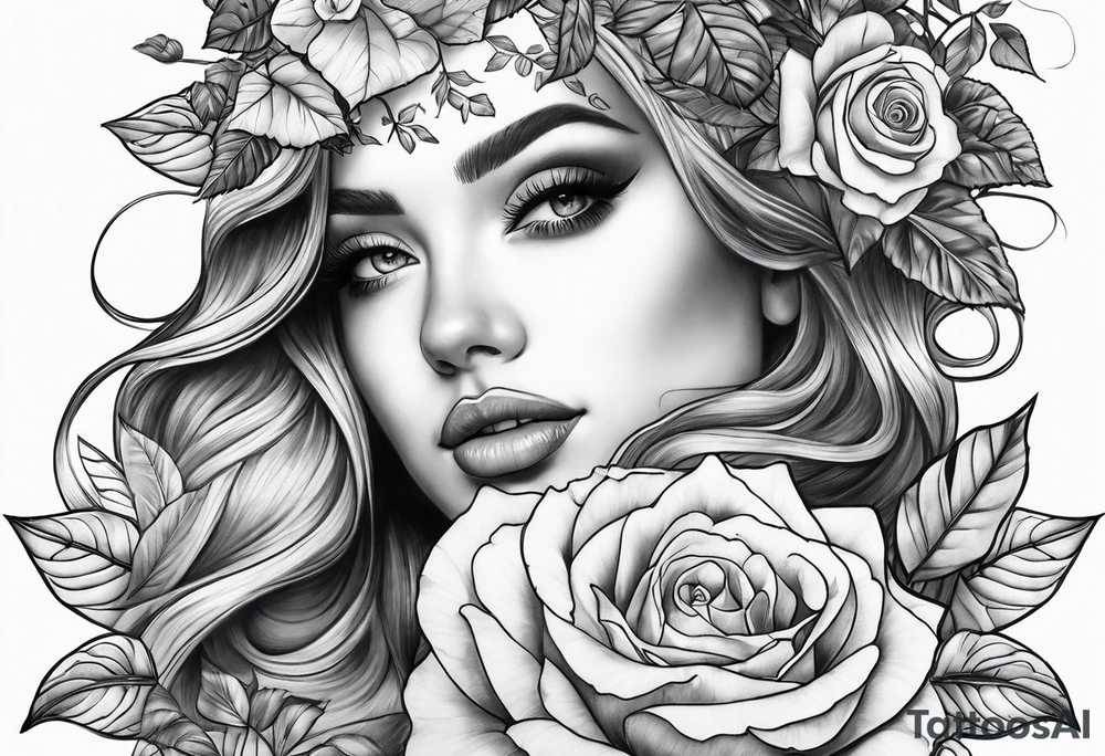 Ivy Rose tattoo idea