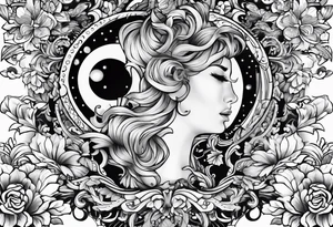 I want to ratio the number 1.23 tattoo idea